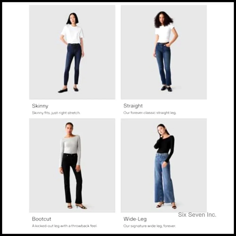 Baby Boot Cut Denim Jeans Classic Retro Y2K Style Flattering Fit